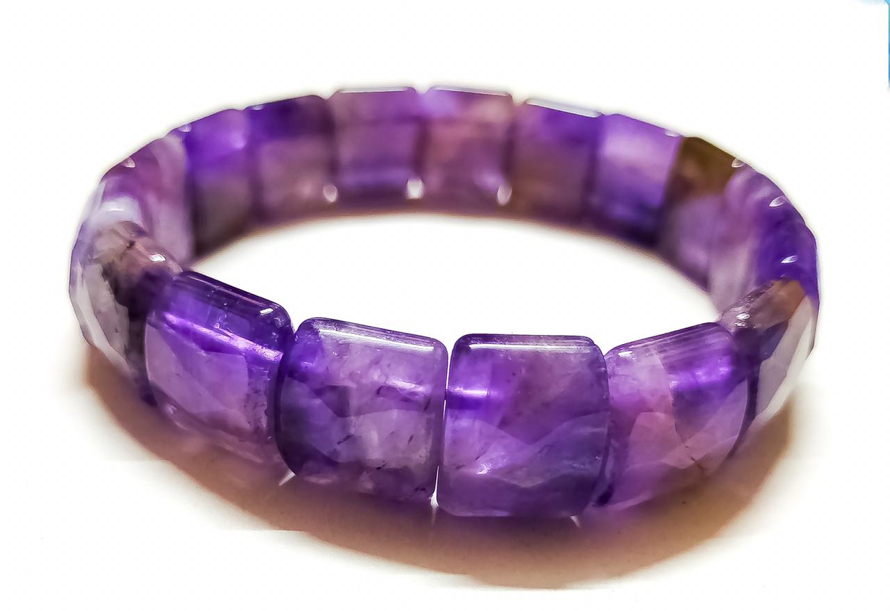 Amethyst faceted Bracelets Amethyst faceted Bracelets