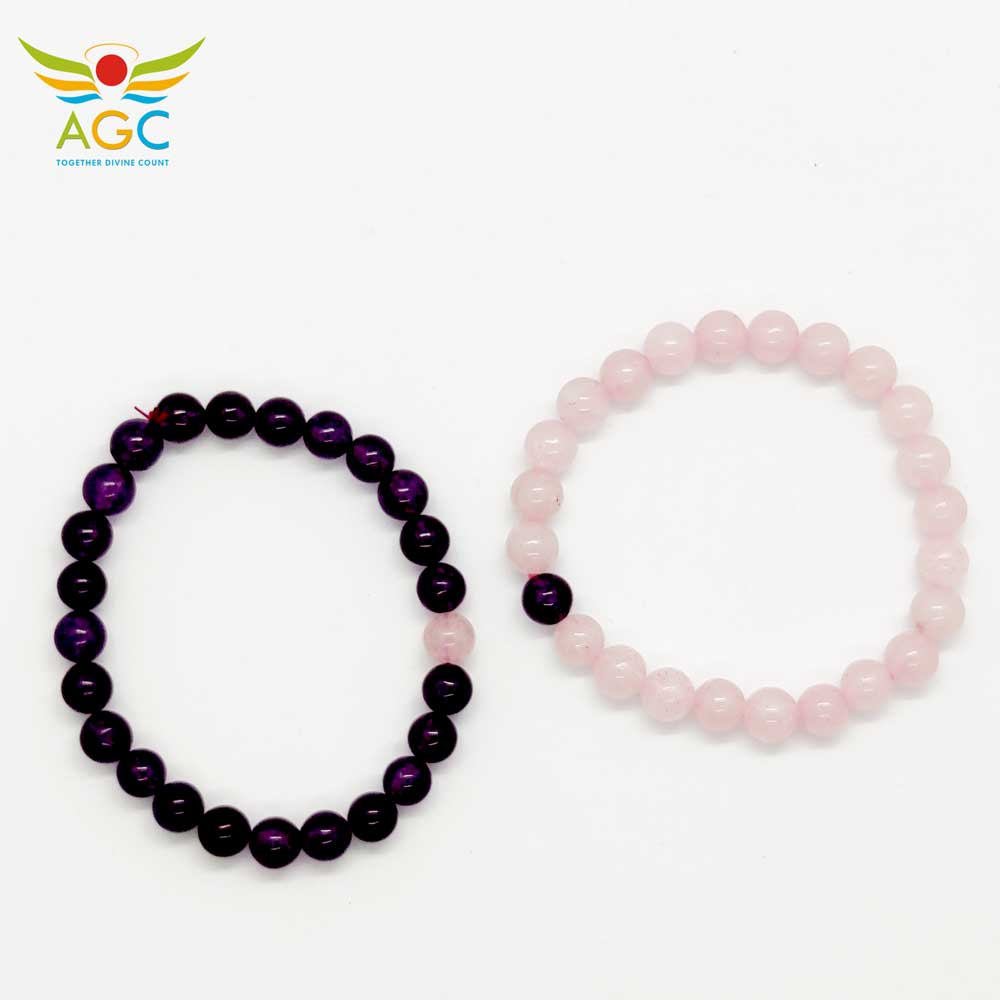 amethyst-rose-quartz-couple_bracelet_healing_crystals_angel-global-consultancy_1000_2 couple bracelets amethyst and rose quartz|healing-crystals | angel-global-consultancy